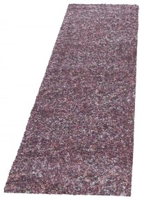 Dywan shaggy Enjoy różowy multikolor 80 cm x 250 cm