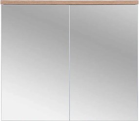 Szafka łazienkowa z lustrem 80 cm N3-H21