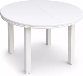 Nowoczesny okrągły stół Eryk z tapicerowanymi krzesłami Glamour