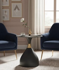 Okrągły nowoczesny kawowy stolik K6-T58