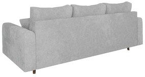 Jasnoszara sofa 210 cm Ariella – Ropez