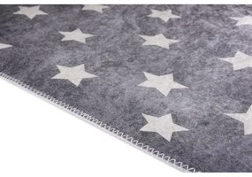 Szary dywan dziecięcy odpowiedni do prania 80x120 cm Shining Stars – Vitaus