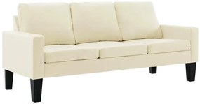 Kremowa sofa w stylu skandynawskim - Clorins 3X