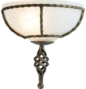 Elstead PB-WU-BLK-GOLD - Kinkiet PEMBROKE 1xE27/60W/230V