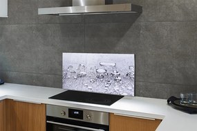 Panel szklany do Kuchni Perliste Odświeżenie Wodne