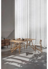 Stół z litego drewna dębowego 240x90 cm Tink – Gazzda