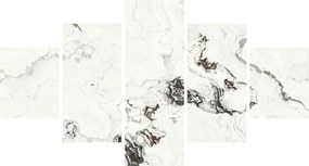 Obraz - Biały marmur (125x70 cm)