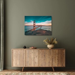Obraz na szkle - Golden Gate, San Francisco (70x50 cm)