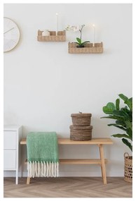 Półki zestaw 2 szt. w naturalnym kolorze 10 cm Treviso – House Nordic