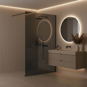 Kabina prysznicowa Walk-In Rea Flexi Grey / Tytan 100