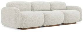 Kremowa sofa modułowa 270 cm Ailani – Makamii