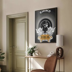 Plakat The Rock Dog 60x90 cm z ramą czarną bez marginesu ARTGEIST B