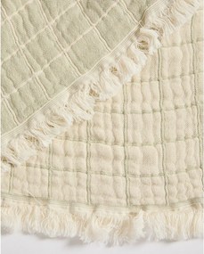 Jasnozielony koc dziecięcy żakardowy 130x170 cm Tivaro – Kave Home