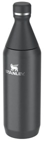 Czarna butelka ze stali nierdzewnej 600 ml All Day Slim – Stanley