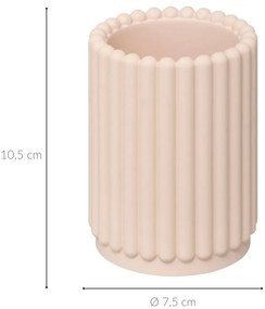 Kubek na szczoteczki do zębów BONBON, Ø 7,5 cm