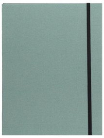 Zielony kartonowy organizer Paulina Canvas Paper Laminate A5 – Bigso