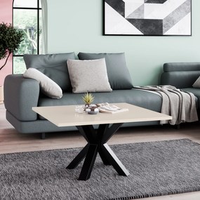 Kwadratowy stolik kawowy Noe z blatem 60x60 cm