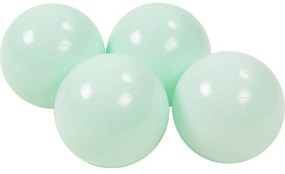 Plastikowe piłeczki do suchego basenu 7cm, 50 szt, miętowe - meowbaby®