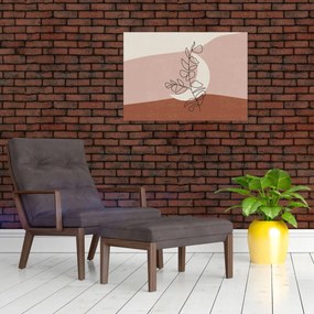Obraz - Boho leaves N⁰2 (70x50 cm)