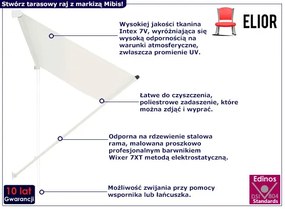 Kremowa markiza tarasowa - Mibis