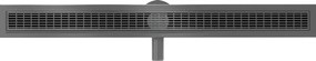 Mexen Flat 360° M33 odpływ liniowy obrotowy 90 cm, gun gray szczotkowany - 1E33090-40