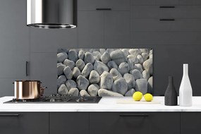 Szkło Dekoracyjne do Kuchni Artystyczna Kompozycja Kamieni