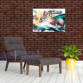 Obraz - Akwarela morska (70x50 cm)