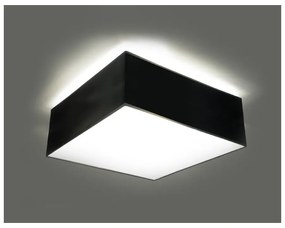 Czarna lampa sufitowa 25x25 cm Mitra – Nice Lamps