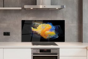 Panel szklany do Kuchni Feeria Kolorowych Fraktali