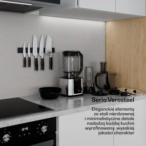 Klarstein Verosteel robot kuchenny z blenderem 1200 W 1,75 l