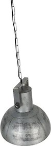 Industrialna lampa wisząca szara 40 cm - Samia Sabo