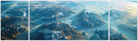 Obraz - Widok z kosmosu (170x50 cm)