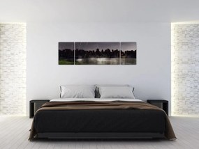 Obraz - Deszczowy wieczór (170x50 cm)