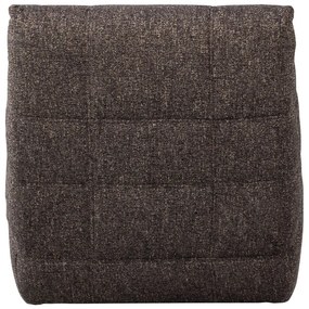 Antracytowy częściowo rozkładany fotel wypoczynkowy Hein – WOOOD