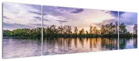 Obraz jeziora (170x50 cm)
