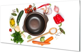 Panel nad Blat Kuchenny Pomidorki na Drewnianej Łyżce