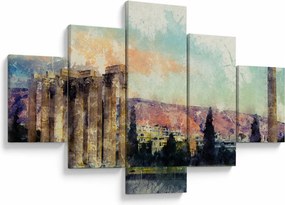 Obraz - Akropol, Ateny, Grecja (125x70 cm)