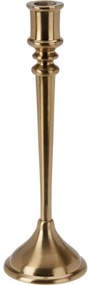 Świecznik ozdobny 9x9x29 cm, kolor złoty, 29 cm