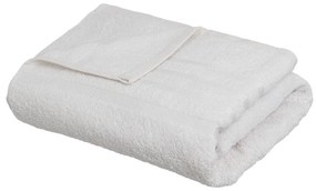 Biały bawełniany ręcznik kąpielowy frotte 100x150 cm Simple – Casa Selección
