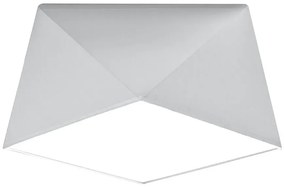 Biały geometryczny plafon - EX589-Zavi