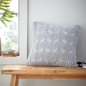 Poszewka na poduszkę 45x45 cm Chunky Marl Knit – Catherine Lansfield