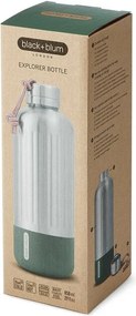 Butelka termiczna ze stali nierdzewnej w kolorze srebra 850 ml Explorer – Black + Blum