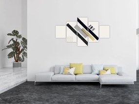 Obraz - Kształty geometryczne N⁰5 (125x70 cm)