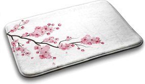Dywanik łazienkowy antypoślizgowy Dywanik łazienkowy antypoślizgowy Kwiaty Wiśni Japoński