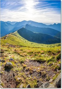 Fotoobraz szklany na ścianę do salonu Tatry