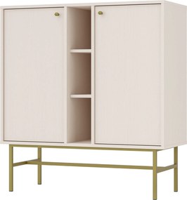Komoda TORINO 100 cm do Salonu Sypialni Odcienie beżu