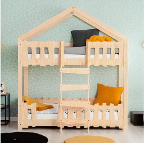 Łóżko piętrowe ZIPPO P 90x190 sosna