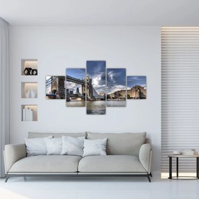 Obraz -  Tower Bridge w Londynie (125x70 cm)