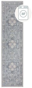 Zielony chodnik z mieszanki włókien z recyklingu odpowiedni do prania 60x230 cm Windsor – Flair Rugs