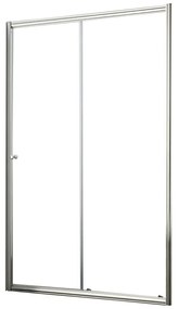 Kabina prysznicowa z przesuwanymi drzwiami JESSICA II - 140 × 190 cm